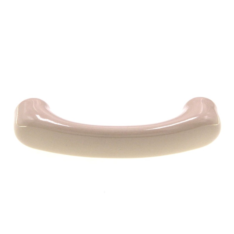 Amerock Ceramics Porcelain Almond 3 Ctr. Cabinet Arch Pull Handle BP937-A
