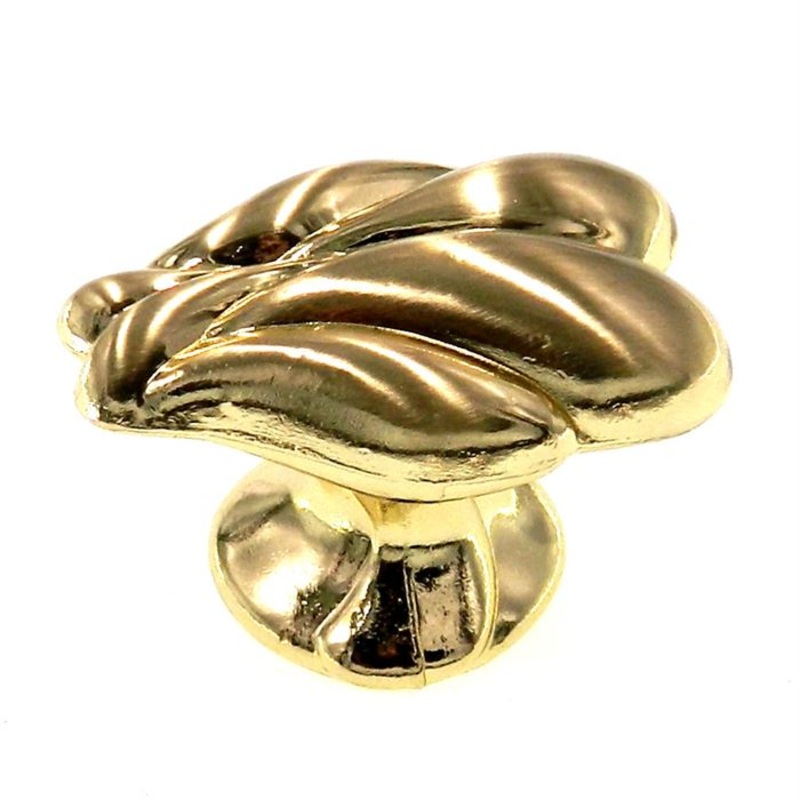 Amerock Expressions Sterling Brass 1 5/8 Graceful Cabinet Knob BP1477-O74