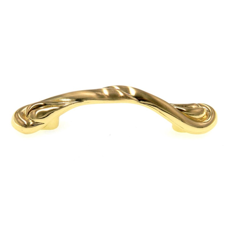 Amerock Expressions Sterling Brass 3, 3 3/4 (96mm) Ctr. Cabinet Pull BP1472-O74