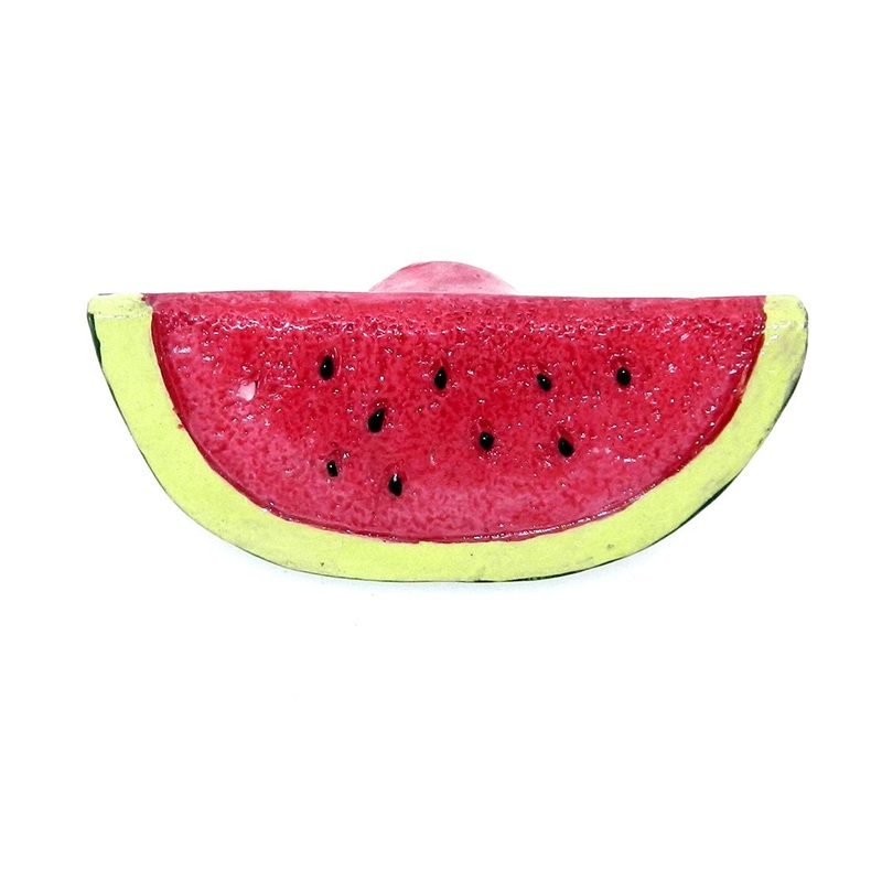 Amerock Fruit’Z Hand Painted 2 3/8 Red Watermelon Cabinet Knob BP9344-HP