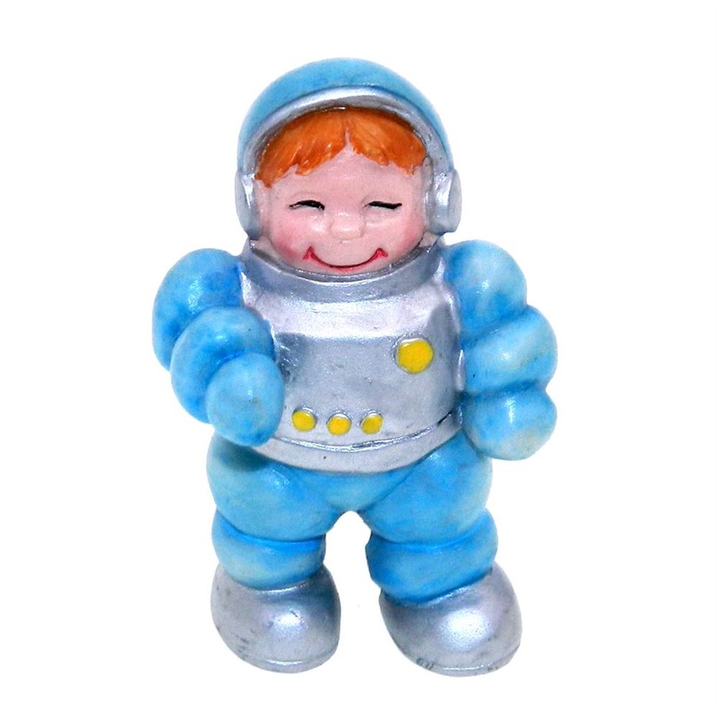 Amerock Hero’Z Hand Painted 2 Blue Astronaut Cabinet Knob BP9389-HP