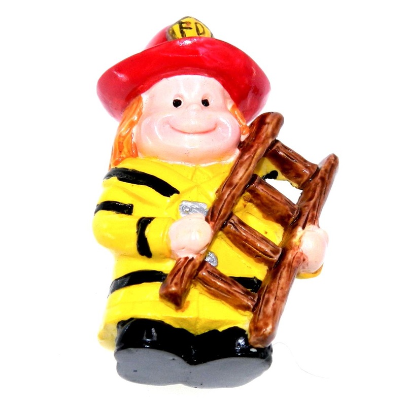 Amerock Hero’Z Hand Painted 2 Yellow Fireman Cabinet Knob BP9383-HP