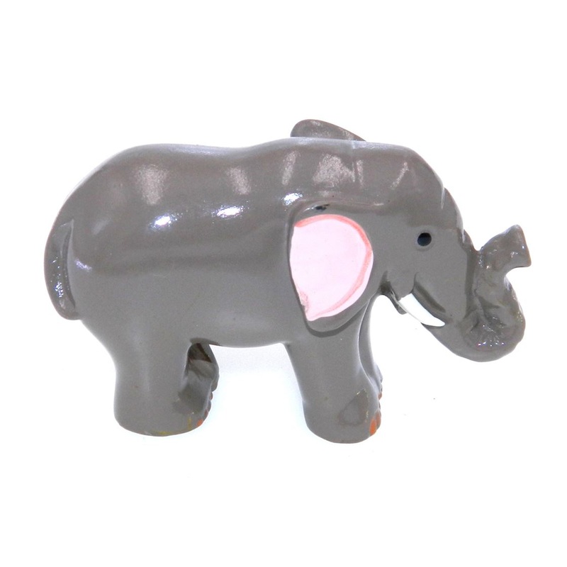 Amerock Kid’Z Hand Painted 2 1/2 Gray Elephant Cabinet Knob BP9369-HP