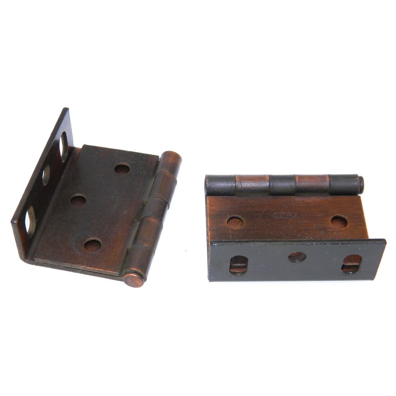 Pair Stanley Bronze Mortise Full Inset Heavy Duty Hinge For 1 3/8 Door 1589-10A