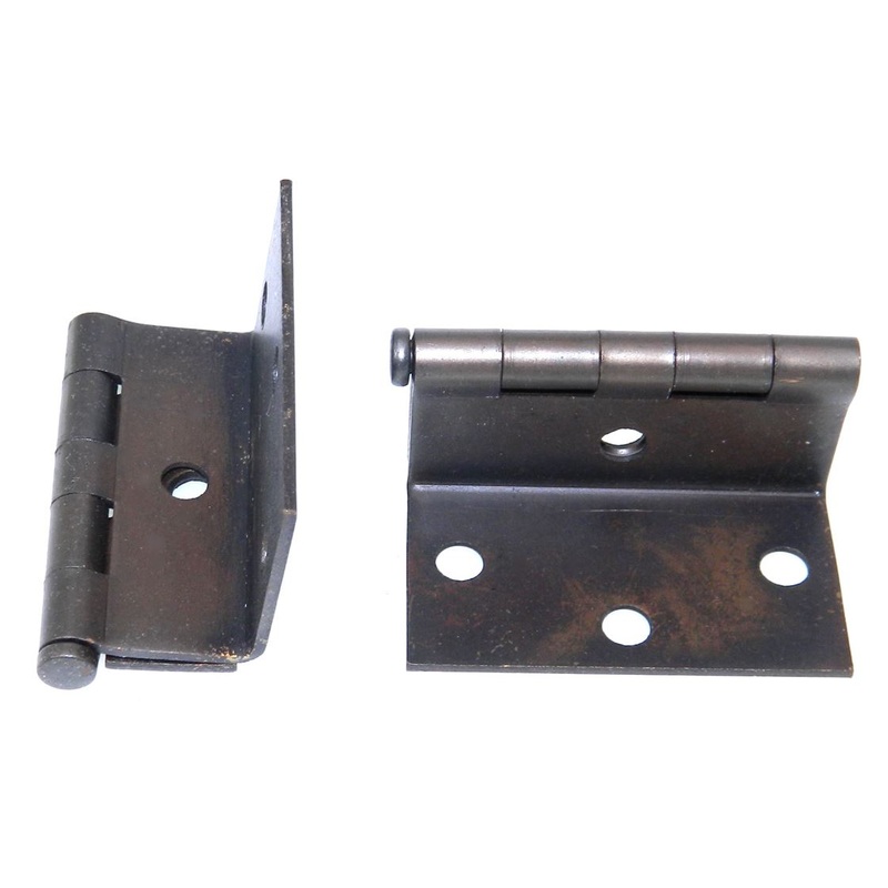 Pair Stanley Dark Bronze Mortise Full Inset Hinges For 3/4 Door 1585-10B