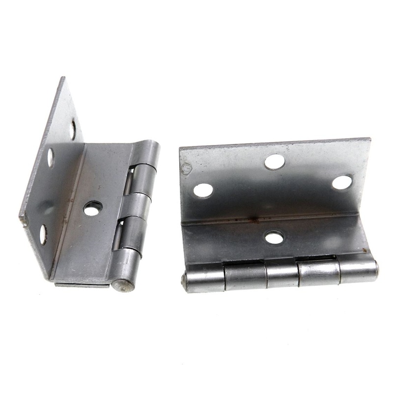 Pair Stanley Satin Chrome Mortise Full Inset Hinges For 3/4 Door 1583.5-26D