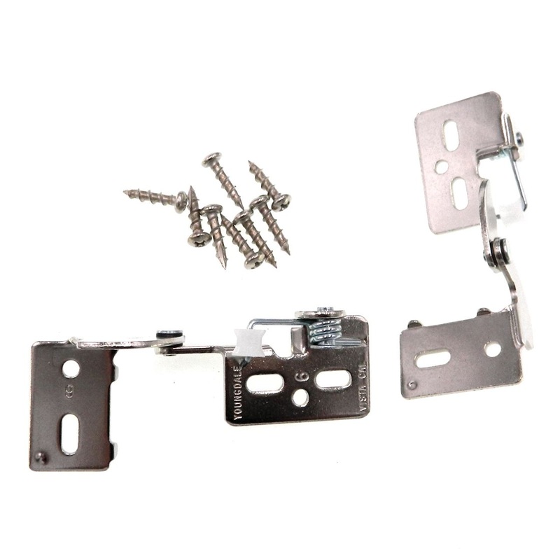 Replace Amerock BP2606 Nickel Knife Pivot Cabinet Hinges 1/2 Overlay Youngdale #6