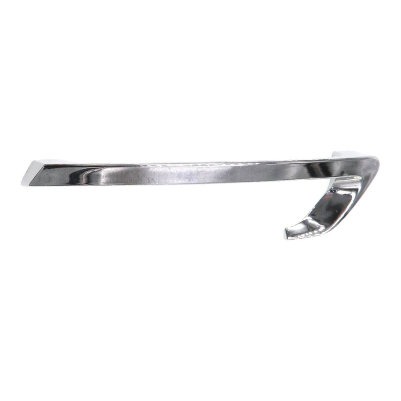Vintage National Lock Polished Chrome 4 Ctr. Cabinet Arch Pull 61456-26