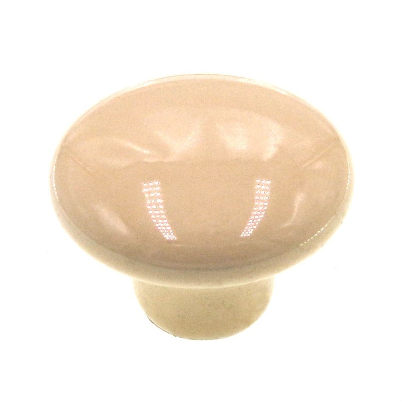 Amerock Allison Almond 1 1/2 Round Ceramic Cabinet Knob BP1927-A