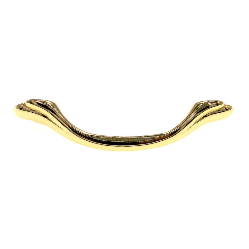 Amerock Allison Polished Brass 3 Ctr. Cabinet Arch Pull Handle BP1874-3
