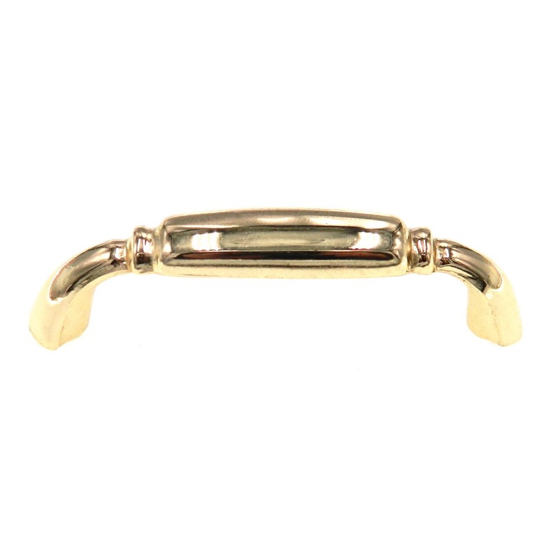 Amerock Allison Polished Brass 3 Ctr. Cabinet Arch Pull Handle BP1905-PB
