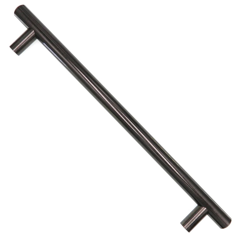 Amerock Bar Pulls Gunmetal 12 Ctr. Cabinet Appliance Pull Handle BP54008-GM