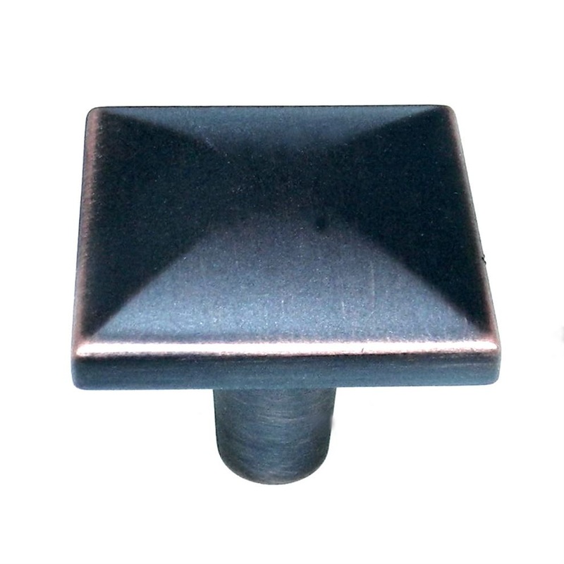 Amerock Extensity Oil-Rubbed Bronze 1 1/8 Square Cabinet Knob BP29370ORB
