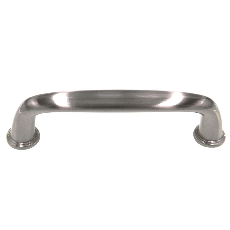 Amerock Kane Satin Nickel 3 3/4 (96mm) Ctr Cabinet Arch Pull Handle BP53702-G10