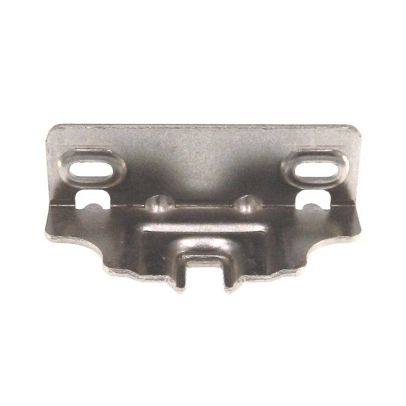 Amerock Nickel 1/4 Overlay System 2000DA Cabinet Hinge Baseplate CM2006H-14