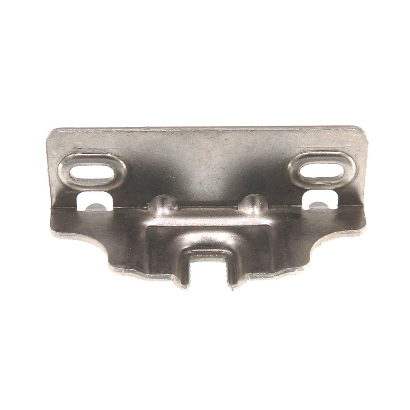 Amerock Nickel 3/8 Overlay System 2000DA Cabinet Hinge Baseplate CM2006I-14