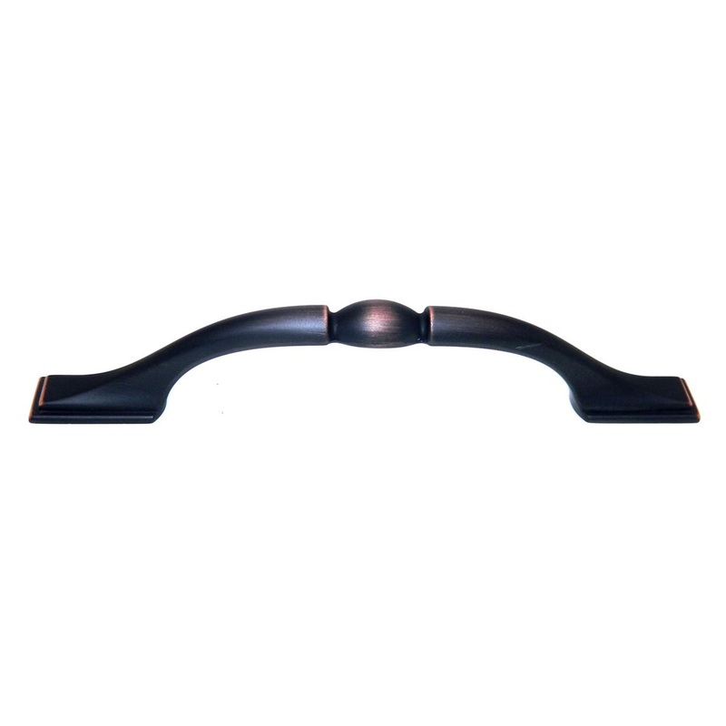 Amerock Oil-Rubbed Bronze 3 3/4 (96mm) Ctr. Cabinet Arch Pull Handle BP1312-ORB