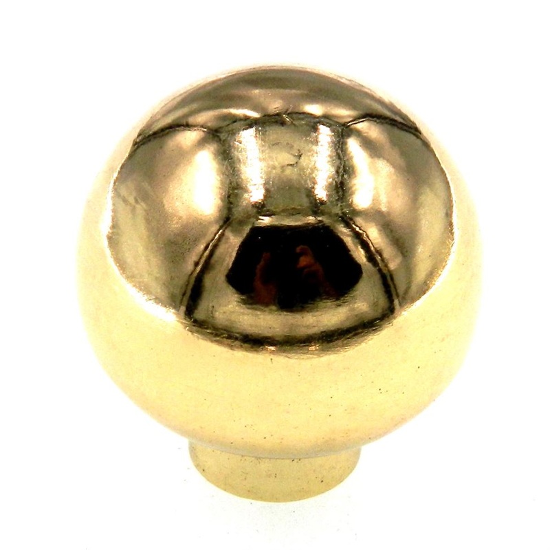 Belwith Cavalier Lancaster Hand Polished 1 1/4 Ball Cabinet Knob P307-LP