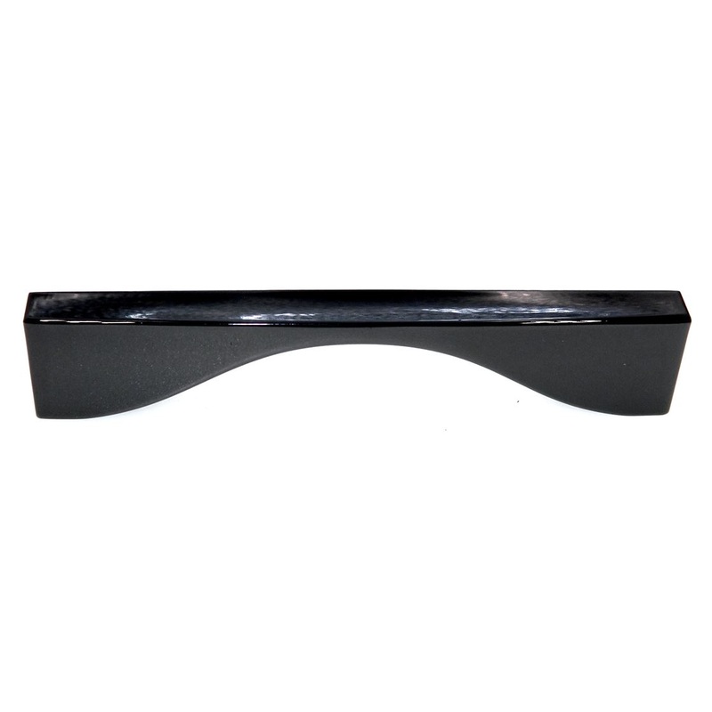 Belwith Keeler Channel Black Nickel 5 (128mm) Ctr Cabinet Arch Pull B076150-BLN