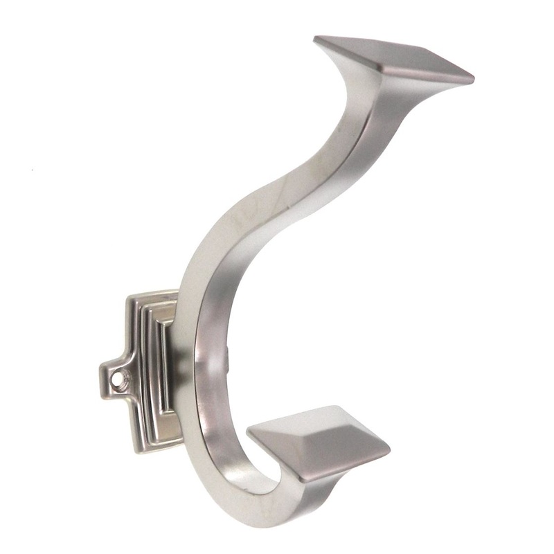 Hickory Hardware Bungalow Polished Nickel 5 Coat and Hat Wall Hook P2155-PN
