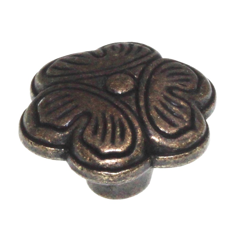 Hickory Hardware Palmetto Windover Antique 1 1/4 Rustic Cabinet Knob PA0911-WOA