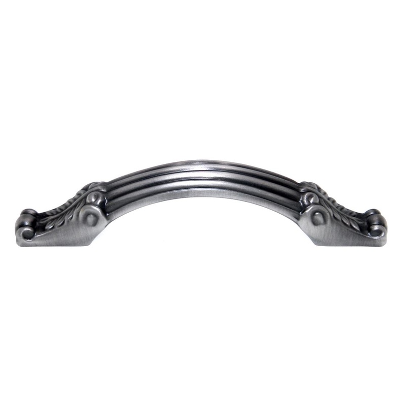 Hickory Hardware Richelieu Antique Pewter 3 Ctr Cabinet Arch Pull Handle F517