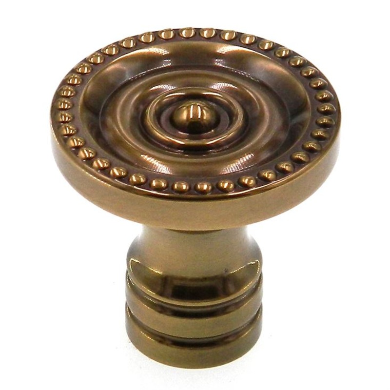 Hickory Hardware Savannah Sherwood Antique 1 1/4 Beaded Edge Cabinet Knob P135