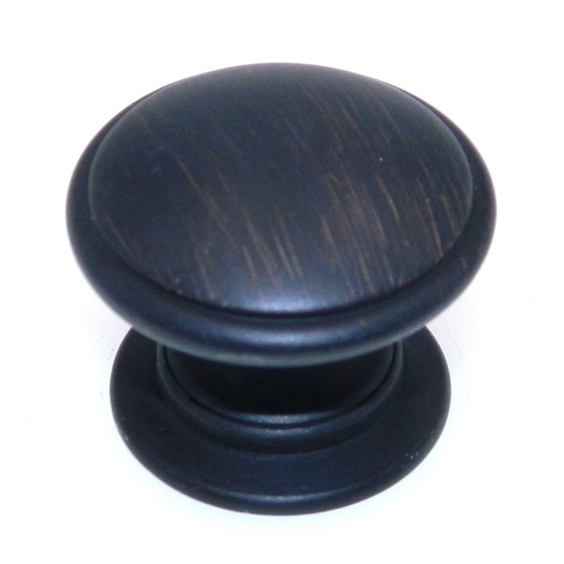 Hickory Hardware Williamsburg Vintage Bronze 1 1/4 Round Cabinet Knob P3053-VB