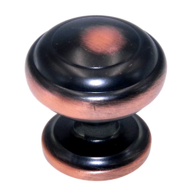 Hickory Hardware Zephyr Oil-Rubbed Bronze 1 1/4 Round Cabinet Knob P2283-OBH