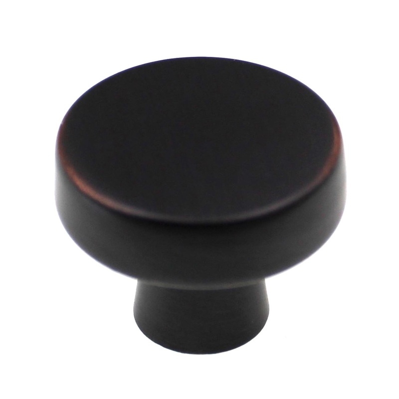 Amerock Blackrock Oil-Rubbed Bronze 1 5/16 Round Cabinet Knob BP55270ORB