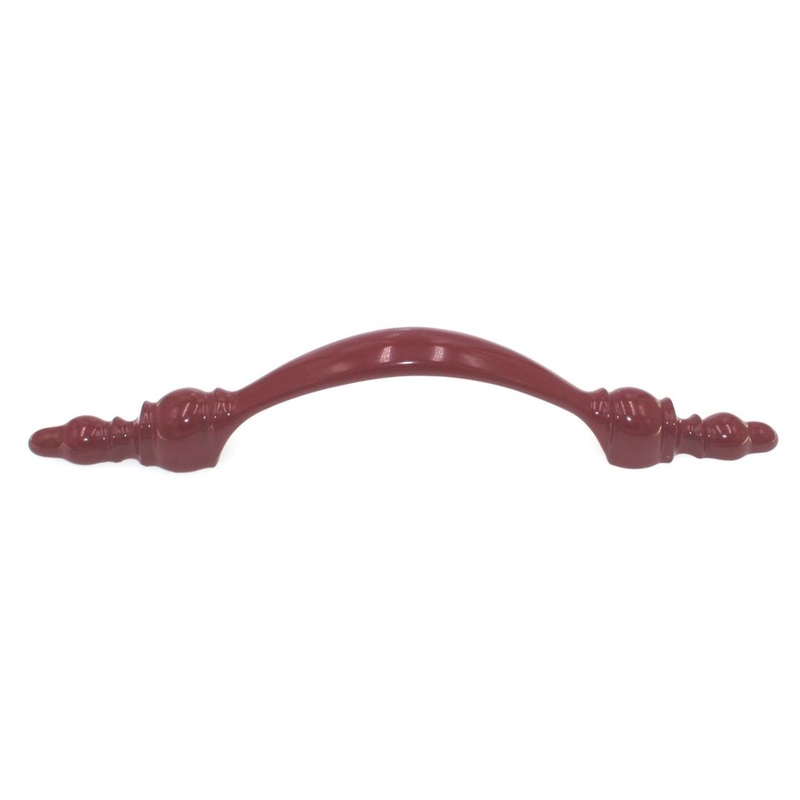 Amerock Colors Cranberry Red 3 Ctr. Cabinet Arch Pull Handle BP750-CRB