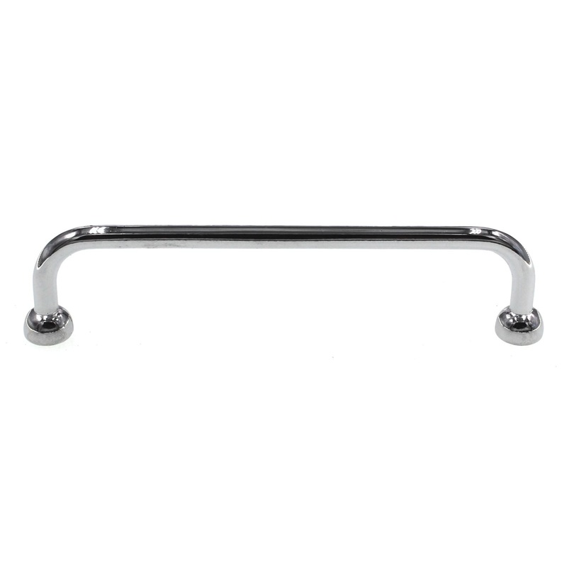 Amerock Designs Polished Chrome 3 3/4 (96mm) Ctr. Cabinet Arch Pull BP5528-26