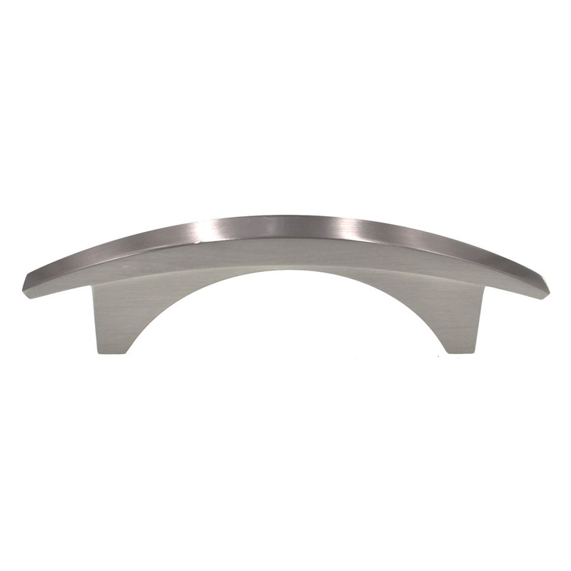 Amerock Essential’Z Satin Nickel 3 Ctr. Cabinet Arch Pull Handle BP29409G10
