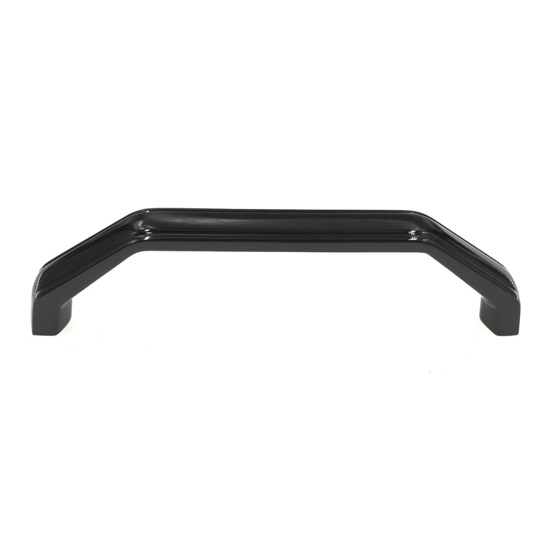 Amerock European Designs Black Nickel 3 3/4 (96mm) Ctr. Cabinet Pull BP4266-BNB