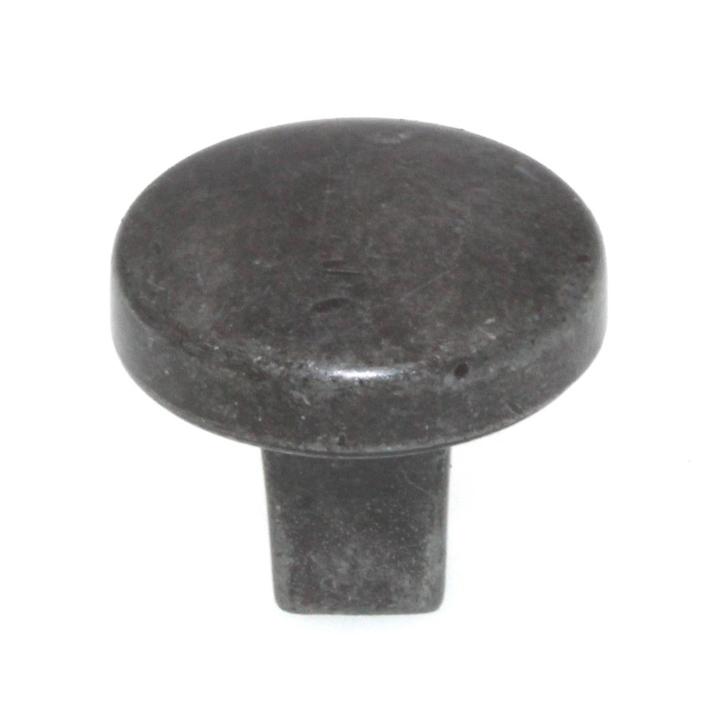 Amerock Forgings Wrought Iron 1 1/4 Round Cabinet Knob BP4425WI