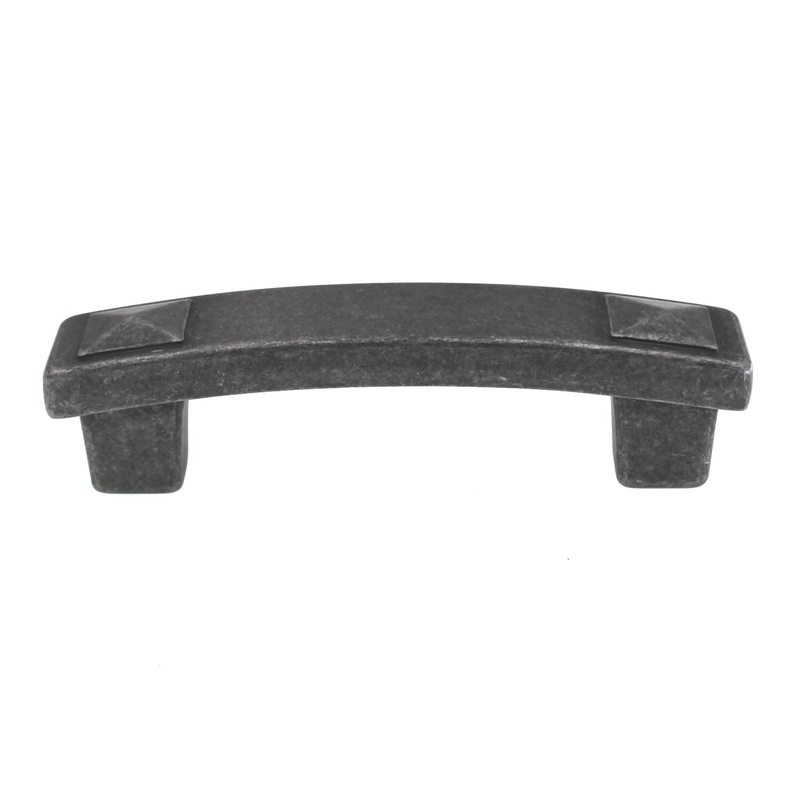 Amerock Forgings Wrought Iron 3 Ctr. Cabinet Arch Pull Handle BP4428WI