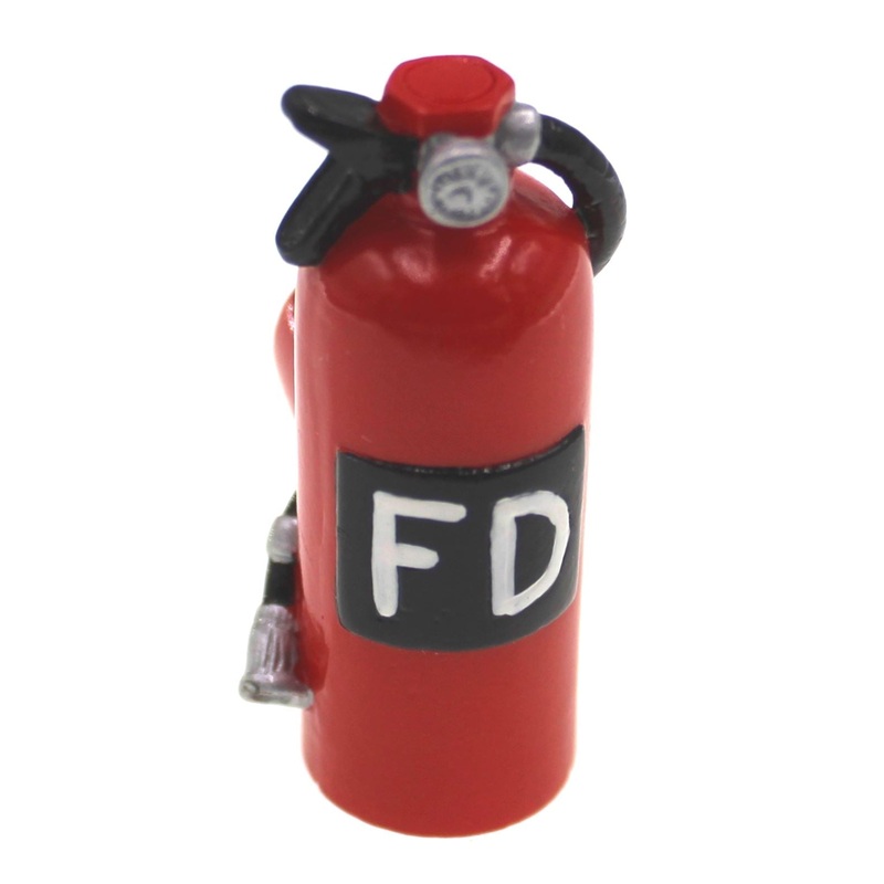 Amerock Hero’Z Hand Painted Red 2 1/8 Fire Extinguisher Cabinet Knob BP9385-HP