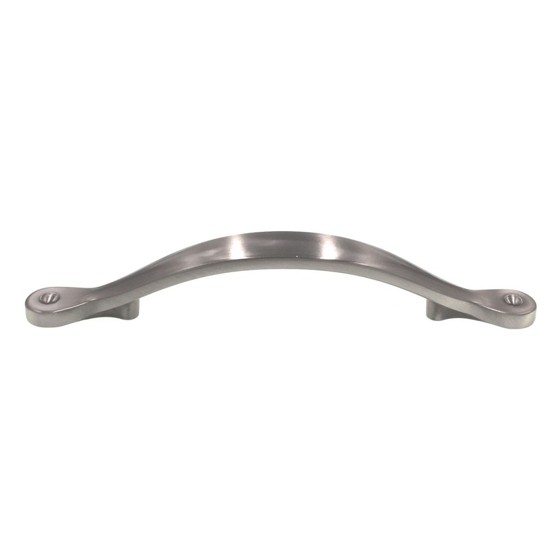 Amerock Inspirations Satin Nickel 3 3/4 (96mm) Ctr. Cabinet Arch Pull BP1587G10
