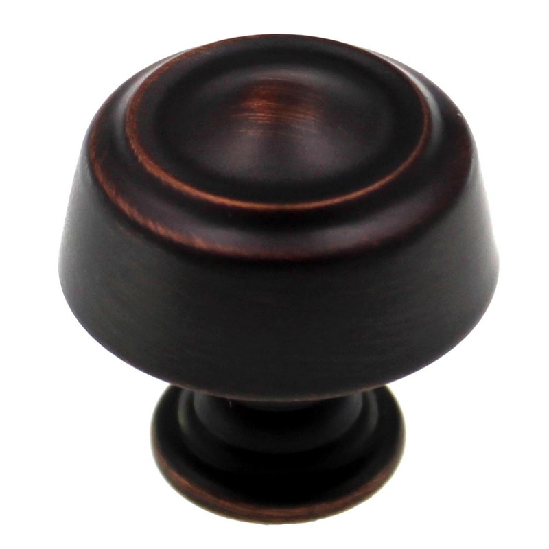 Amerock Kane Oil-Rubbed Bronze 1 3/16 Round Cabinet Knob BP53700ORB