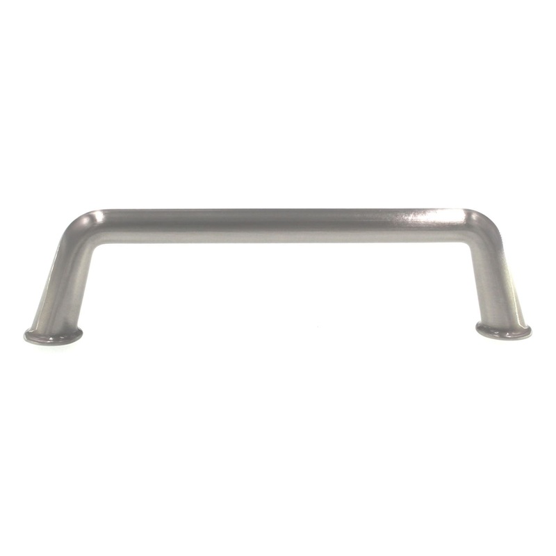 Amerock Rochdale Satin Nickel 3 3/4 (96mm) Ctr. Cabinet Arch Pull BP53712G10