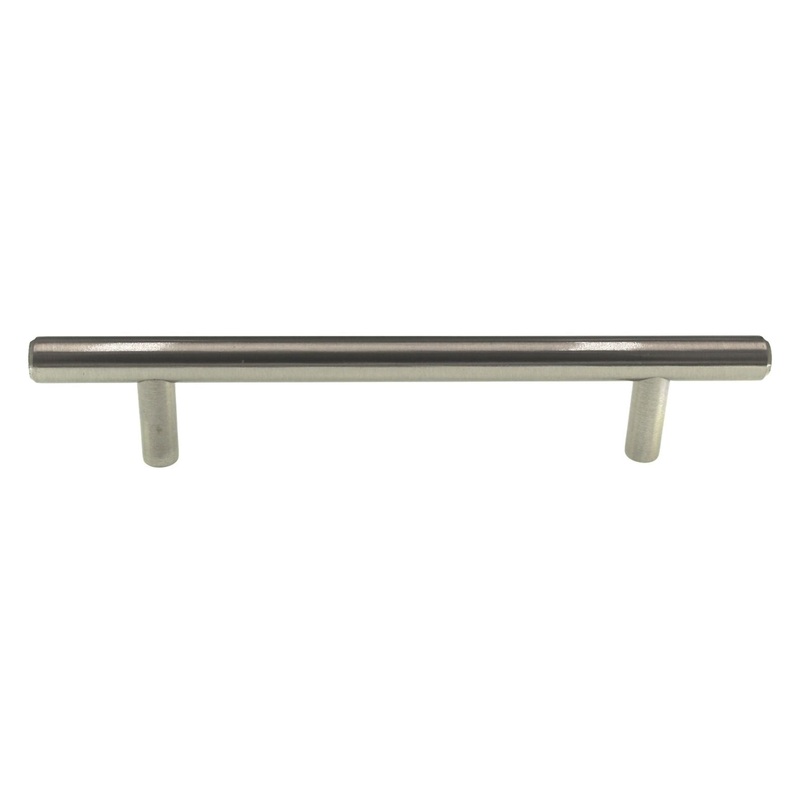 Amerock Sterling Nickel 5 (128mm) Ctr. Cabinet Bar Pull BP19541CSG9