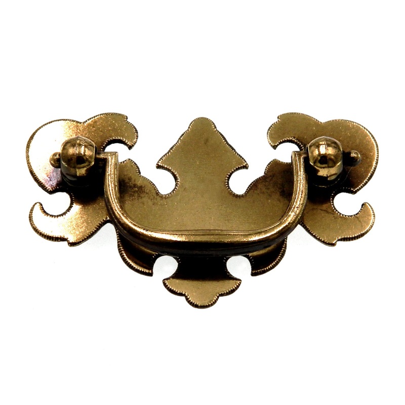 Belwith Manor House Lancaster Hand Polished Brass 2 Ctr. Bail Pull P8258-LP