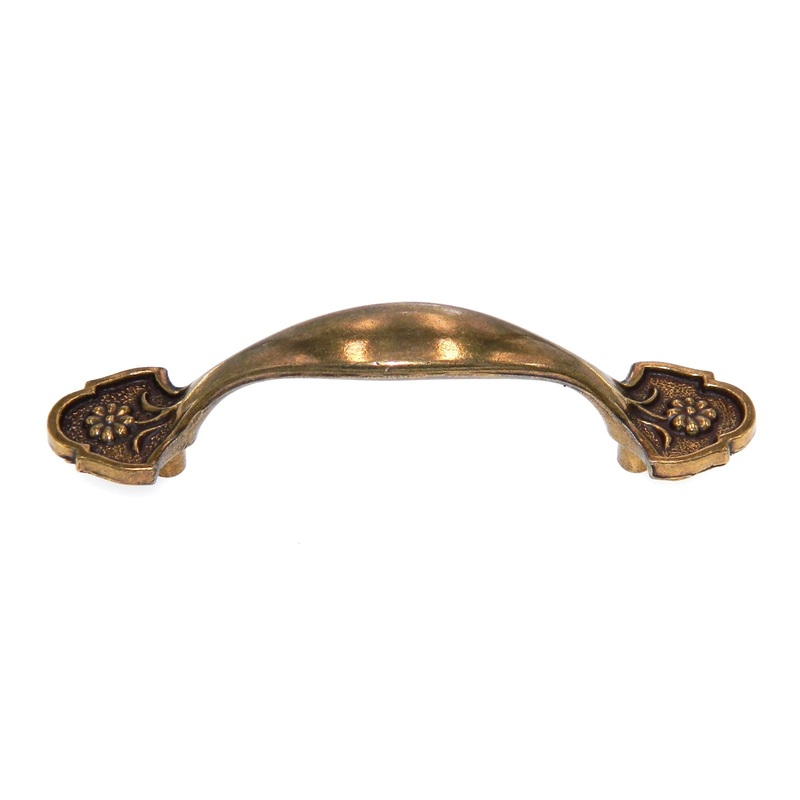 Belwith Meadows Lancaster Hand Polished Brass 3 Ctr. Cabinet Pull P454-LP