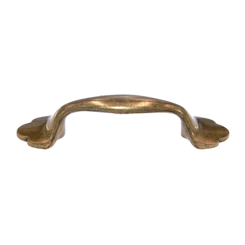 Belwith Tranquility Lancaster Hand Polished Brass 3 Ctr. Cabinet Pull P449-LP