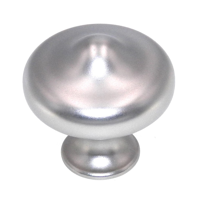 Hickory Hardware Studio Flat Nickel 1 1/4 Round Cabinet Knob
