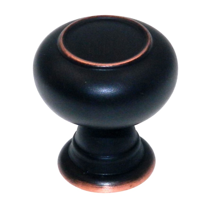 12 Pack Liberty Porter Oil-Rubbed Bronze 1 1/8 Cabinet Knobs P33743C-VBC-C