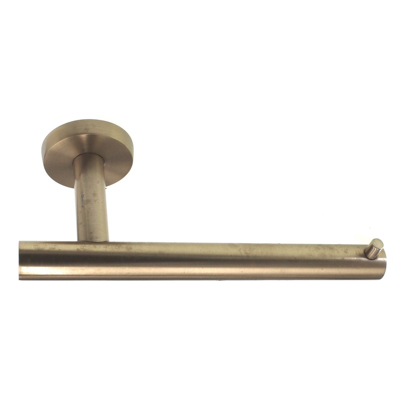 Amerock Arondi Bath Toilet Tissue Holder Single Post Golden Champagne BH26540BBZ