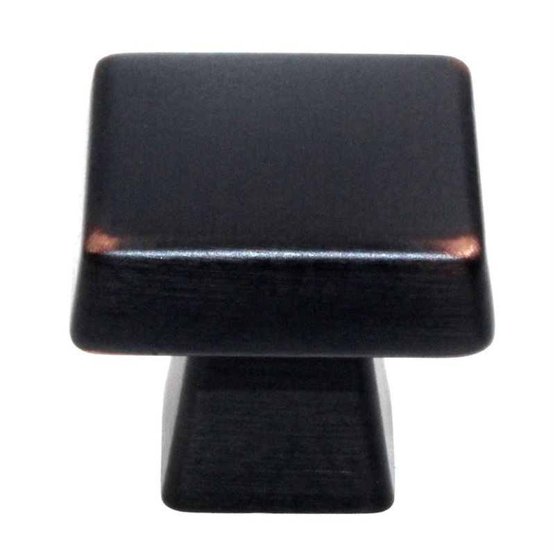 Amerock Blackrock 1 3/16 Square Cabinet Knob Oil-Rubbed Bronze BP55271ORB