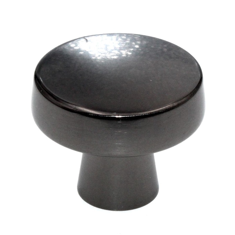 Amerock Blackrock 1 5/16 Round Cabinet Knob Gunmetal BP55270GM
