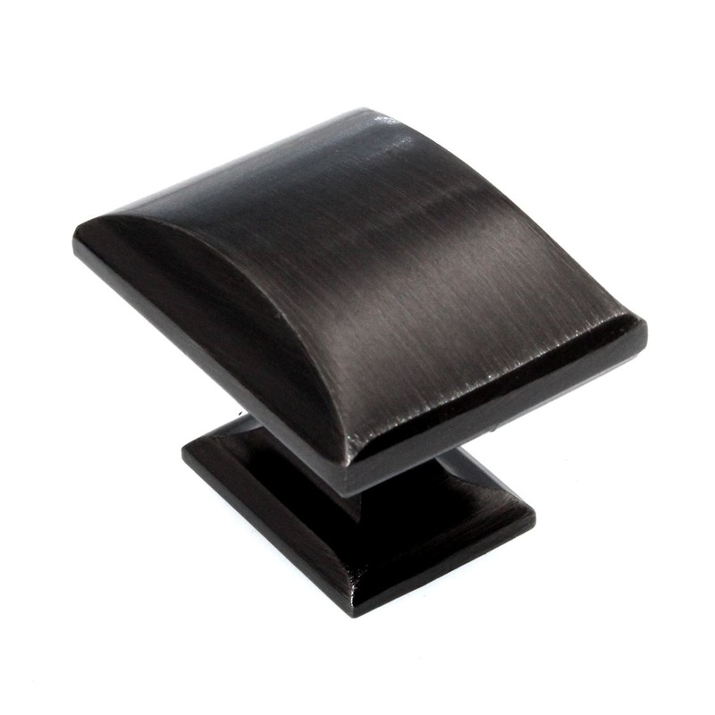 Amerock Candler 1 1/2 Rectangle Cabinet Knob Gunmetal BP29368GM